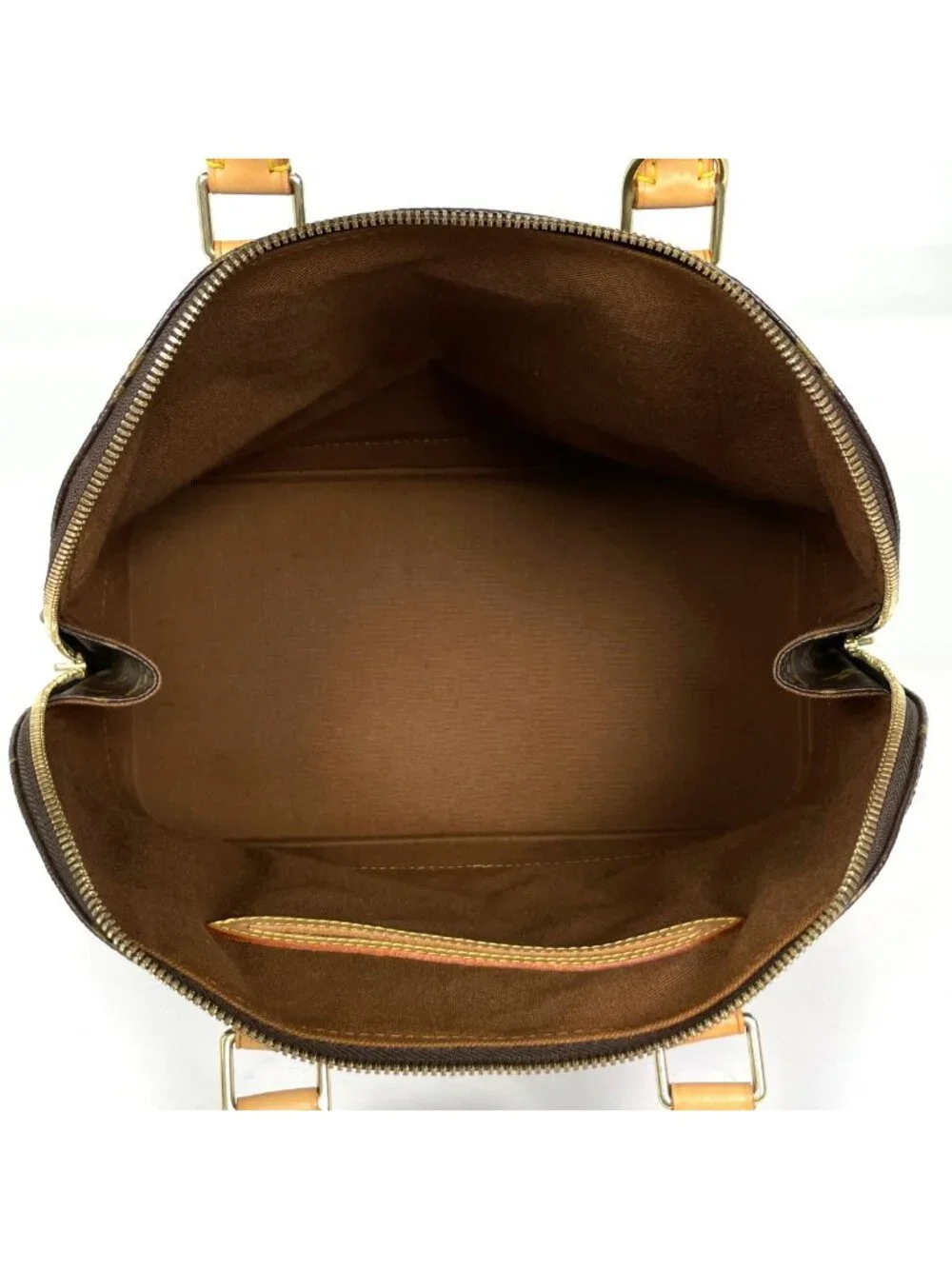 Louis Vuitton Alma Handbag Monogram Brown